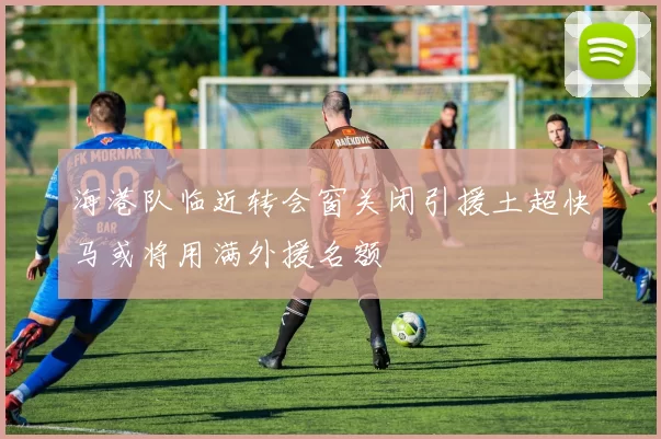 海港队临近转会窗关闭引援土超快马或将用满外援名额